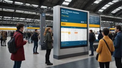 découvrez les astuces et conseils pour obtenir un voyage en train gratuit. profitez de programmes de fidélité, d'offres spéciales et de réductions pour voyager sans débourser un centime. ne manquez pas ces opportunités pour explorer de nouvelles destinations à moindres frais !